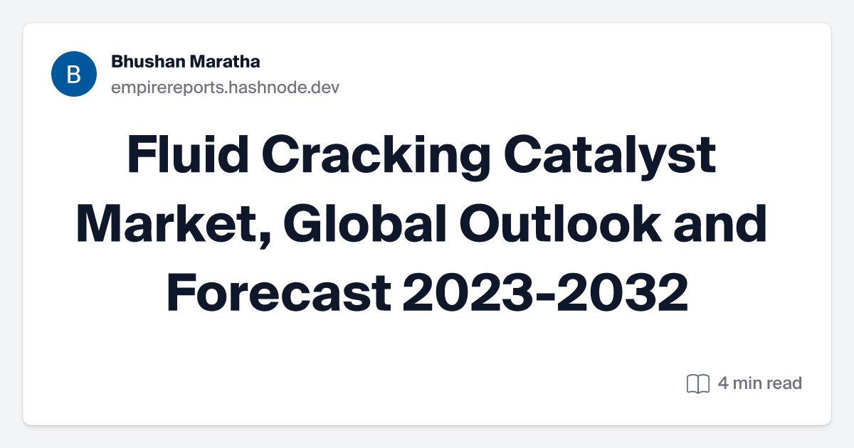 Fluid Cracking Catalyst Market, Global Outlook and Forecast 2023-2032